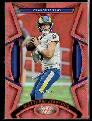 2023 Panini Certified MATTHEW STAFFORD #35 ORANGE /149 LOS ANGELES RAMS • $1.10