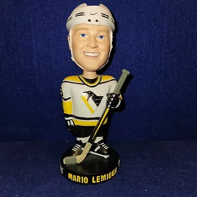 PITTSBURGH PENGUINS MARIO LEMIEUX BOBBLEHEAD 12-19-2001 By KELLOGGS KEEBLER EXC • $22