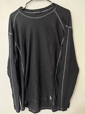 Carhartt Relaxed Fit Thermal Long Sleeve Lightweight Black 2XL • $14.08