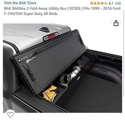 BAK BAKBox 2 Fold-Away Utility Box 92303 99-16 Ford F-250/350 Super Duty • $319