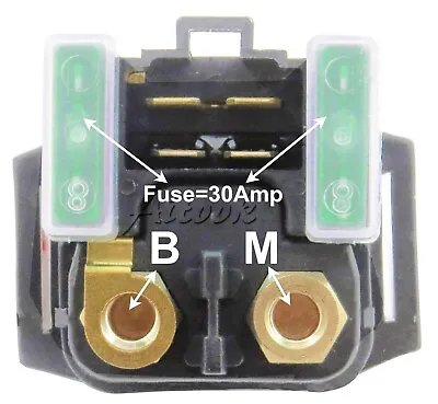 Starter Relay Solenoid For Yamaha Grizzly YFM350 YFM400 YFM450 YFM660 Raptor 350 • $10.45