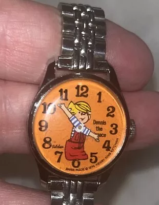 1974 Vintage Dennis The Menace Character Wristwatch Watch Henry King Ketchum • $19.99