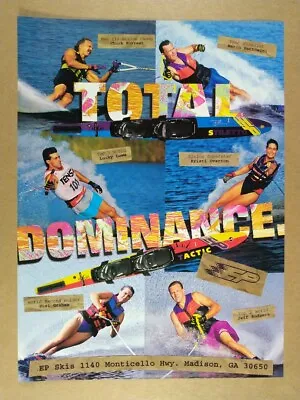 1994 EP Stiletto & Tactic Water Skis Vintage Print Ad • $9.99
