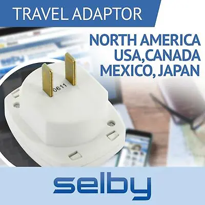 $11.95 • Buy Avico Power Plug Travel Adaptor Type A North America USA Canada Mexico Japan