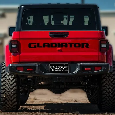 $119 • Buy Jeep Gladiator 2019-2022 Tailgate Emblem Kit Official MOPAR (Black) - USA Made