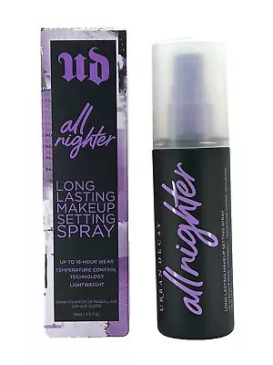 Urban Decay All Nighter Long Lasting Makeup Setting Spray - 4oz - NIB • $21.88