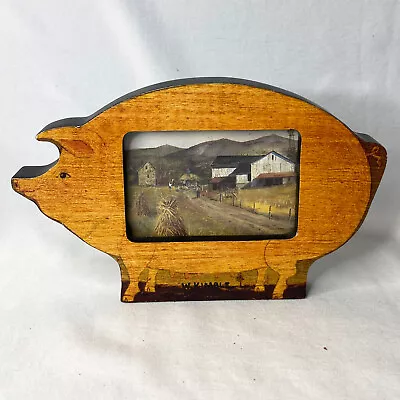 Warren Kimble Photo Picture Frame American Pig 6 X4  • $6.99