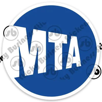 New York Subway MTA 3 Inch Vinyl Sticker Logo Laptop Bottle • $3.99