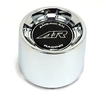 American Racing Chrome Center Cap 3.875 OD 2.875 H Snap-In Closed-End 1342100019 • $22