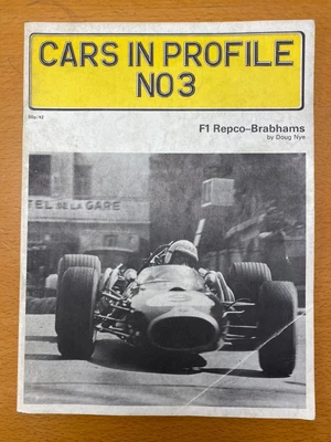£4 • Buy CARS IN PROFILE NO 3, F1 REPCO-BRABHAMS By Doug Nye, Nov 1972