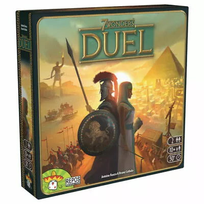 7 Wonders DUEL : 2 Player Board / Card Game : Ages 10+ | New & Sealed • £19.99