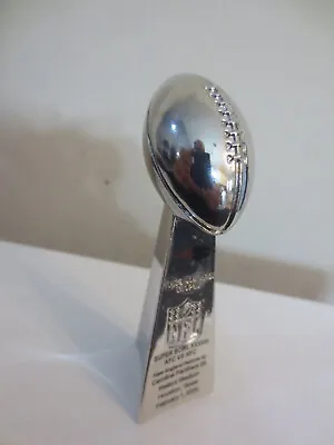 Vince Lombardi 4 Inch Chrome Trophy Super Bowl 38 Patriots/Panthers • $35.99