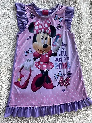 Minnie Mouse Pajama Dress Girls • $10