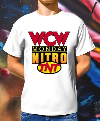 £8.99 • Buy 90s Monday Nitro NWO WCW NWA WWE WWF AEW NJPW Retro T-Shirt All Sizes