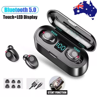 $28.99 • Buy Wireless Bluetooth Earphones Headphones Earbuds Sports For Earpods IOS Android