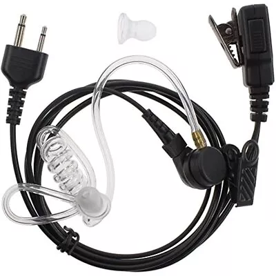 Covert Acoustic Tube FBI Earpiece Headset Mic For Icom Maxon Yaesu Vertex Radio • $17.11