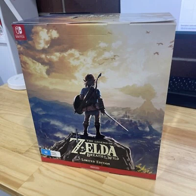 $203.50 • Buy Zelda Breath Of The Wild Limited Edition Collectable Bundle Switch Nintendo