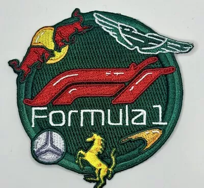 F1 Ultimate LOGO PATCH  Mercedes Ferrari FORMULA ONE RACING Iron On PATCH 3.5” • $11