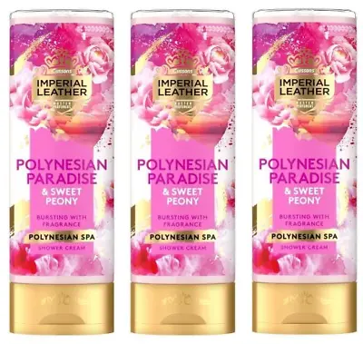 Imperial Leather Shower Cream Polynesian Paradise And Sweet Peony 500ml X 3 • £8