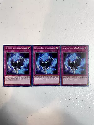 Yugioh The Phantom Knights Of Shade Brigandine 3x Common Sdbt-en035 Playset SDBT • $3.99