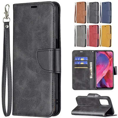 $14.99 • Buy For OPPO A94 A74 A54 A15 A72 Find X2 Pro/Neo/Lite Case Leather Wallet Flip Cover