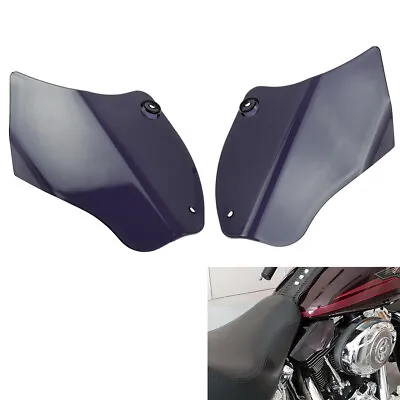 Air Deflectors Black Saddle Heat Shield Kit Fits For Harley Softail 2000-2017 • $18.89