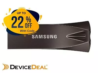 Samsung USB 3.1 128GB Flash Drive BAR Plus- Titan Gray • $53.60