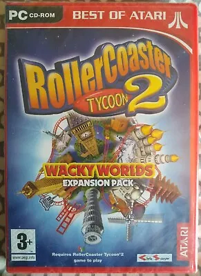 £2.99 • Buy Rollercoaster Tycoon 2 Wacky World's Expansion Pack PC CD-ROM New