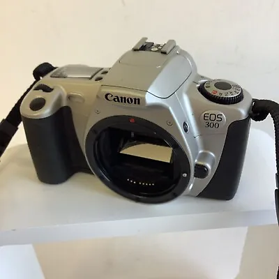 Canon EOS 300 35mm SLR Film Camera Body Only - Tested • £14.95