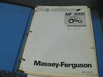 Massey Ferguson MF 3000 3600 Tractor TRANSMISSION Service Repair Manual • $209.30