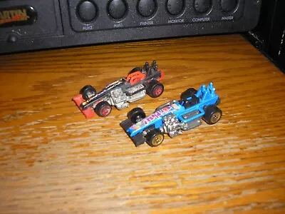 Vintage Lot Of 2 Different Hot Wheels Super Modified Stock Race Cars Free SHIP • $12.99