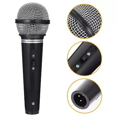 Microphone Prop Play Plastic Mics Toy Microphone Fake Microphone • $8.90
