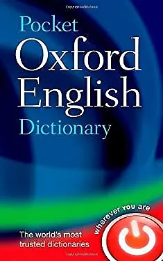 £4.95 • Buy Pocket Oxford English Dictionary Hardcover Oxford Oxford Language