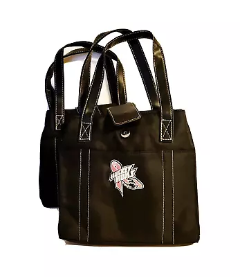 Hockey Mom Lunch Bags Black PVC Insulated Tote NWT 2 Bags • $24.77