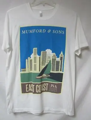 Mumford & Sons 2013 East Coast USA Tour T-Shirt Mens Size X-Large A1 2226 • $16.99