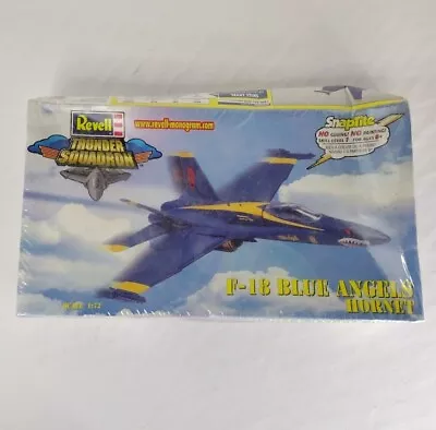 Revell Thunder Squadron Snap-Tite Blue Angels F-18 Hornet Fighter Jet 1/72 • $14.99