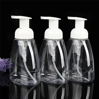 £3.37 • Buy 300ml Foaming Soap Pump Shampoo Dispenser Lotion Liquid Foam Bottle Containers