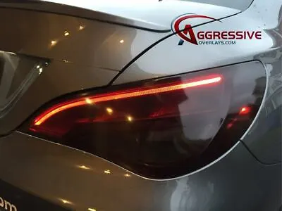 Mercedes Benz CLA 250 Tinted Tail Light Overlay Vinyl Film Precut Dark Smoke 20% • $15.99