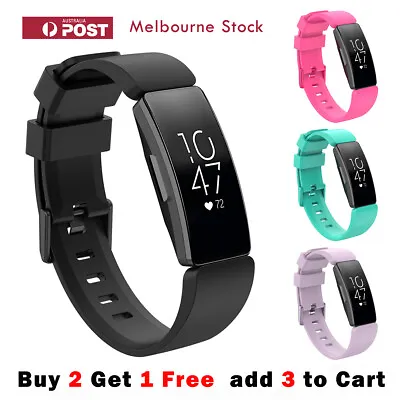 Fitbit Inspire/Ace 2/Inspire HR Band Replacement Silicone Sports Strap Wristband • $6.66