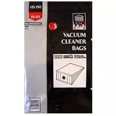 Unifit Assorted Vacuum Cleaner Bags 5Pk HS190 • £6.10