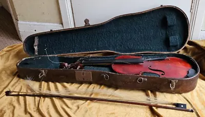 Exquisite Moinel Cherpitel Violin And Bow For Restoration • $3730.05