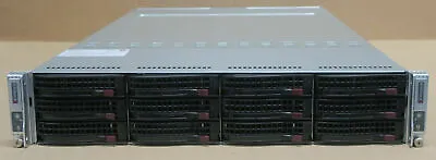 Supermicro SuperServer 6028TR-DTR 2-Node Server X10DRT-H CTO V3 V4 0P 0MEM • $650