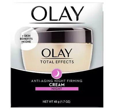 Olay Total Effects Anti-Aging Night Firming Cream 1.7 Oz/ 48 G FULL SIZE New Box • $28.50