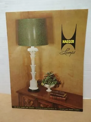 Haeger Potteries 1964 Lamps Catalog 28 Pages • $15.15