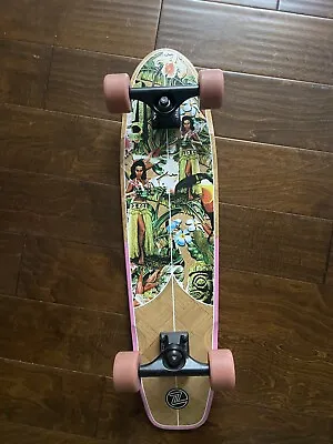 Z Flex Banana Train Cruiser Longboard Small Skateboard Kids Adults Cheap • $80