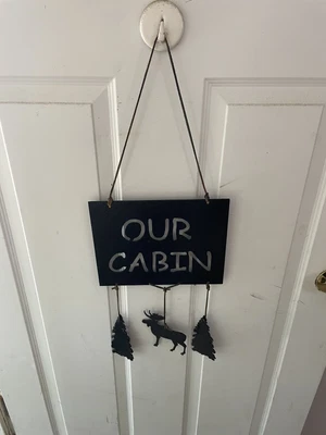 $9.99 • Buy Vintage Cabin Sign