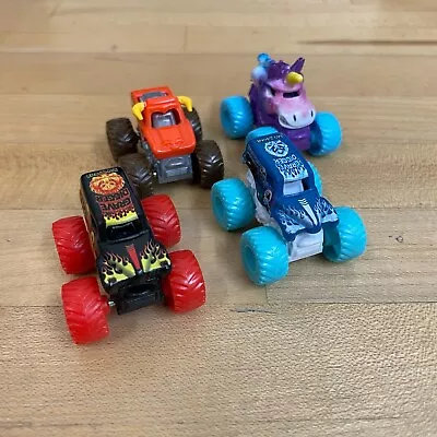 Monster Jam Mini Grave Digger Fire #851 Ice #632 El Toro Loco Sparkle Smash RARE • $29.99