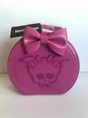 Monster High Pink Draculaura Bow Ribbon Crossbody Bag Purse - NWT • $80