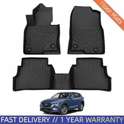 All Weather Floor Mats For 2017-2023 Mazda CX-5 3D TPE Rubber Liners 3PCS Set • $56.86