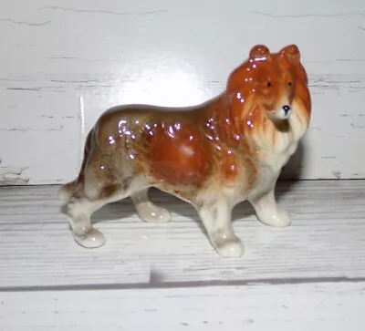 Vintage Collie Dog Figurine Made In Occupied Japan • $12.16
